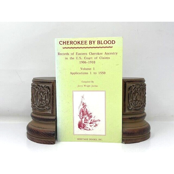 Cherokee by Blood 1906-1910 Volume 1 Applications 1-1550 Eastern Cherokee - Picture 1 of 3